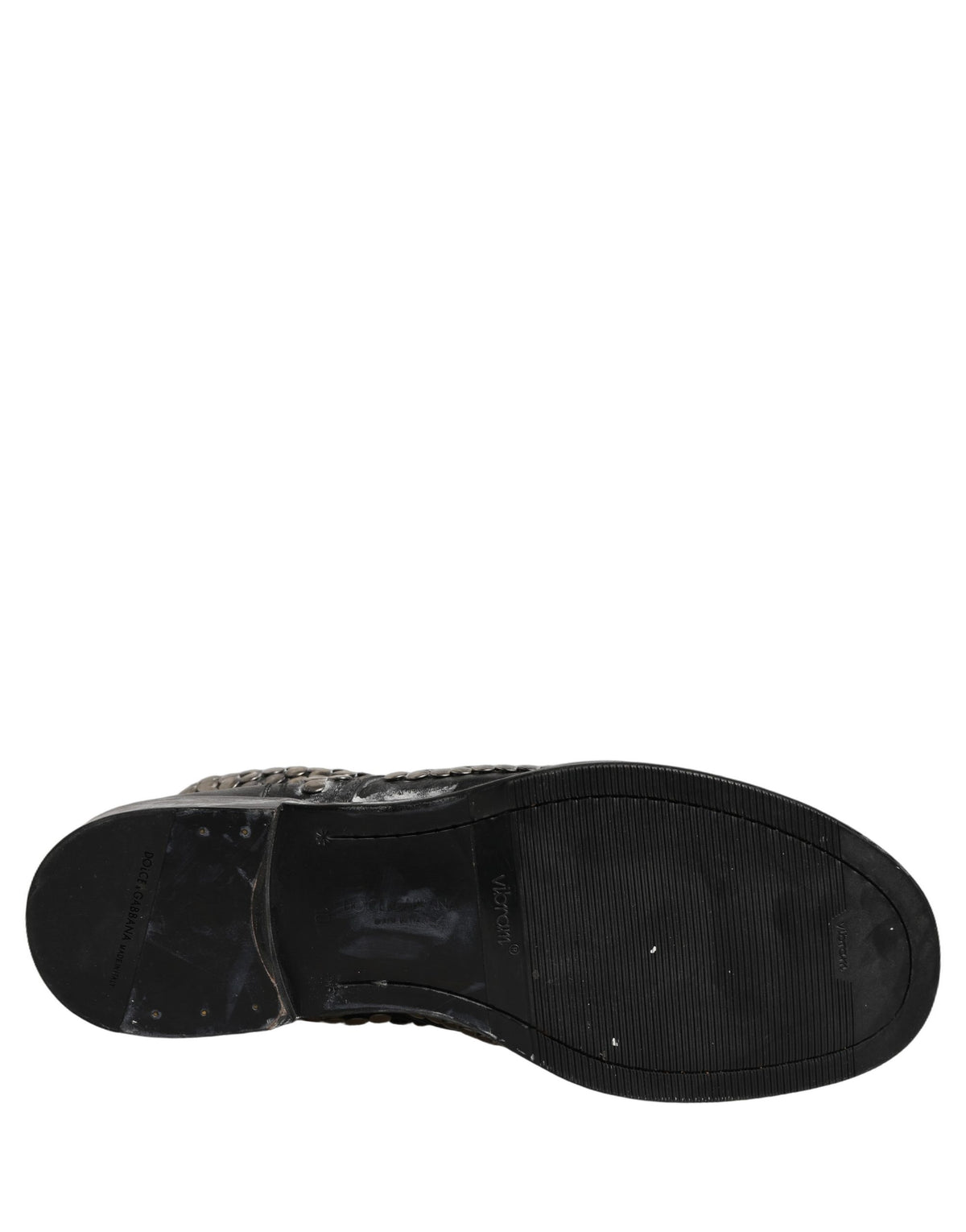 Dolce & Gabbana Black Leather Ankle Boots - Timeless Luxury