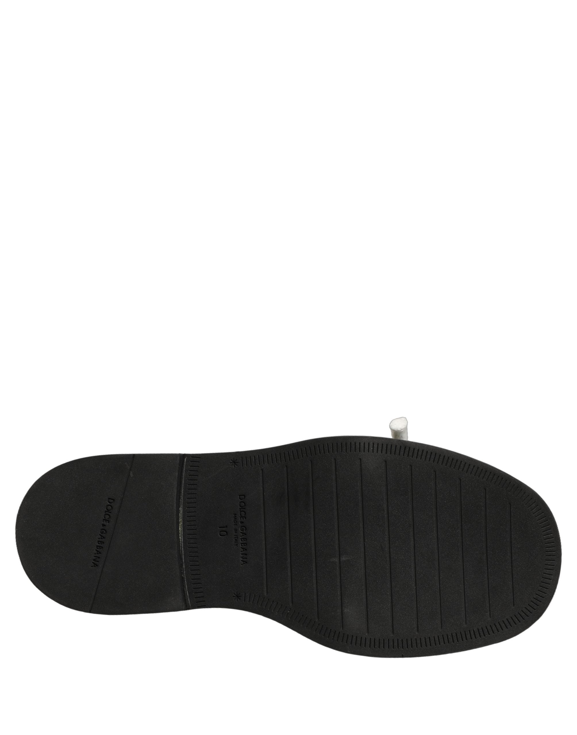 Dolce & Gabbana Brown Leather Slip-On Sandals, Artisanal Luxury