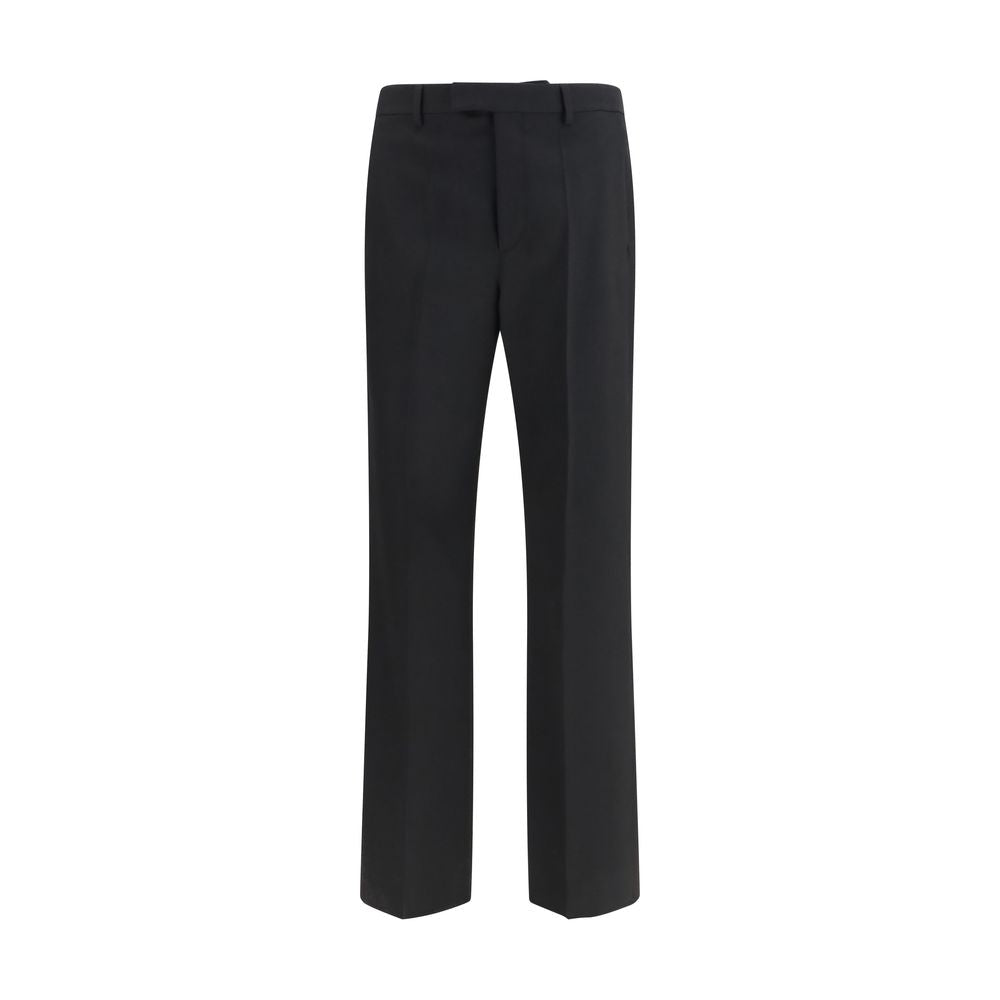 Valentino Black Wool Oves Aries Dress Pants – Timeless Luxury