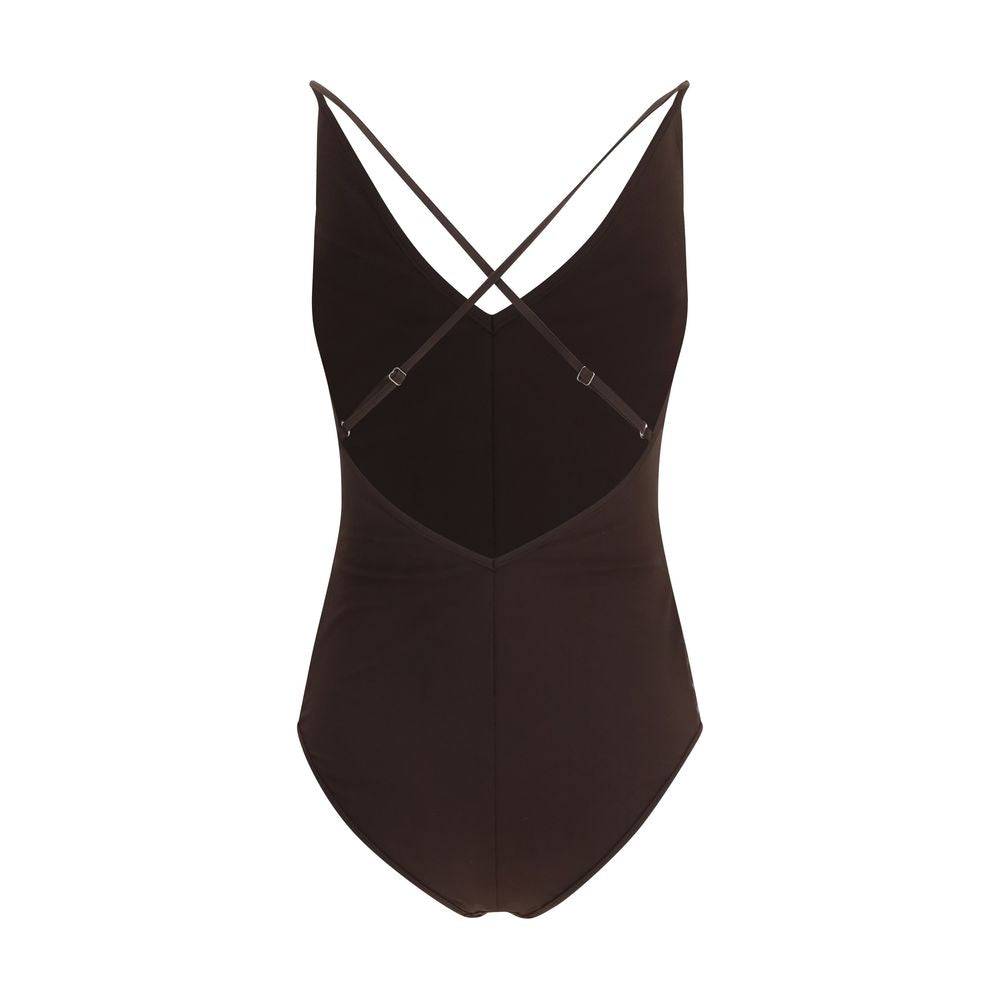 Brunello Cucinelli Luxe One-Piece Swimsuit Couture Elegance