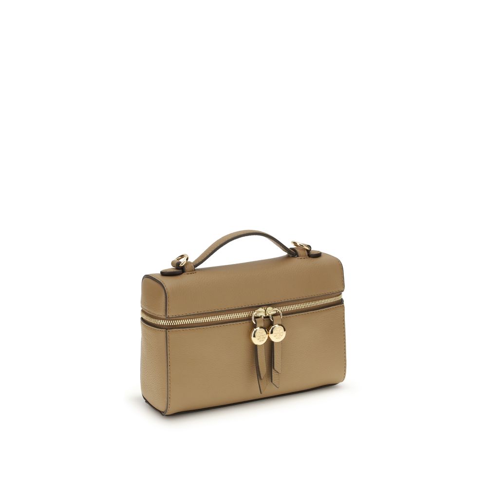 Tory Burch Bos Taurus Handbag - Timeless Luxury in Calf Leather