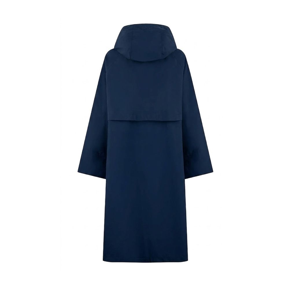 Elevate your wardrobe with the Herno Blue Polyester Coat, a masterpiece of refined elegance and sophisticated craftsmanship, perfect for any discerning style.
