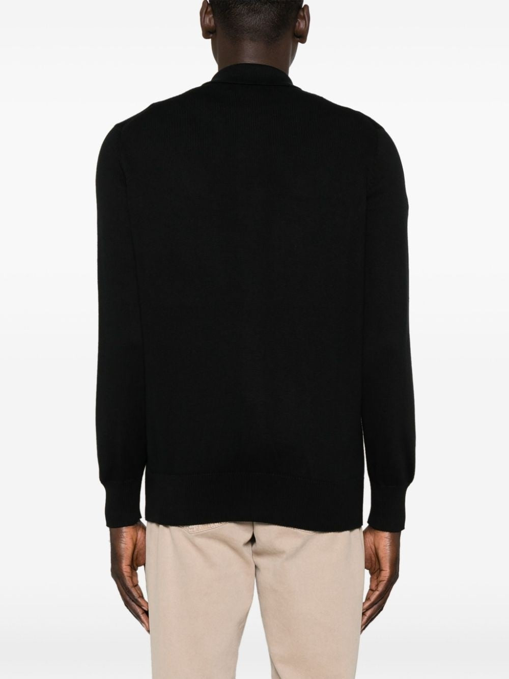 Brunello Cucinelli Black Cotton Cardigan