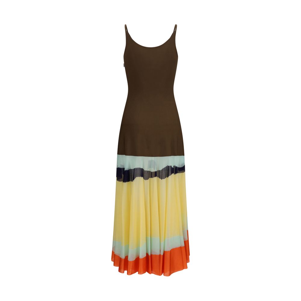 Discover the Fendi Multicolor Viscose Casual Dress, a masterpiece of luxury and elegance, crafted from premium materials for the discerning individual who embodies sophistication.
