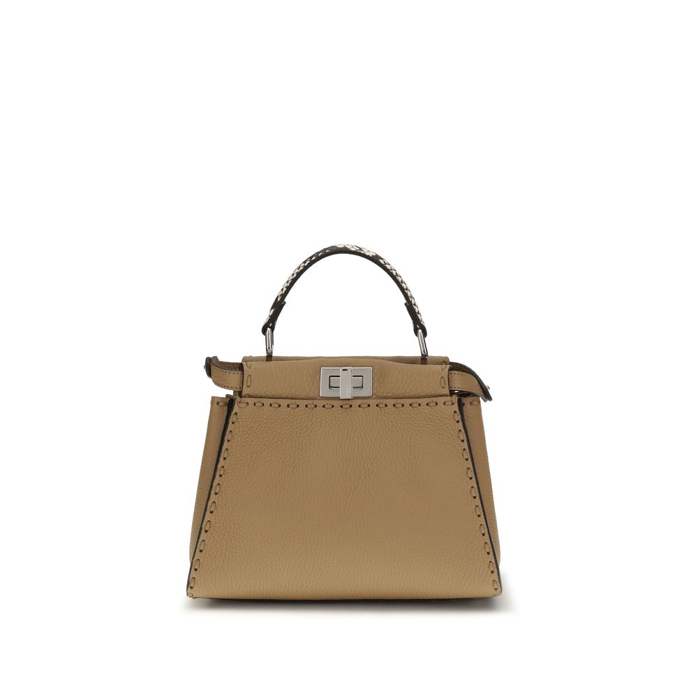 Fendi Bos Taurus Shoulder Bag - Artisanal Luxury Redefined