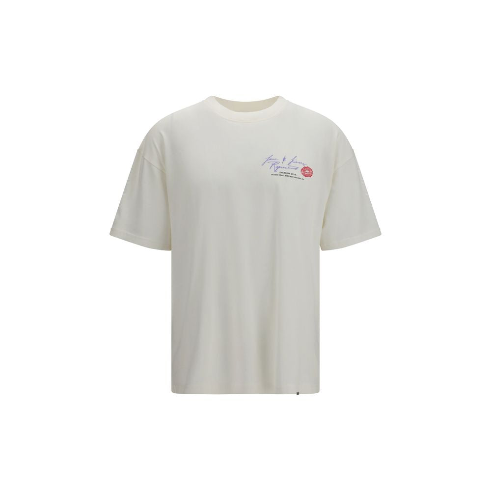 Elevate your style with the Represent White Cotton T-Shirt from the AW26 collection, a luxurious blend of comfort and artistry, perfect for the discerning individual.