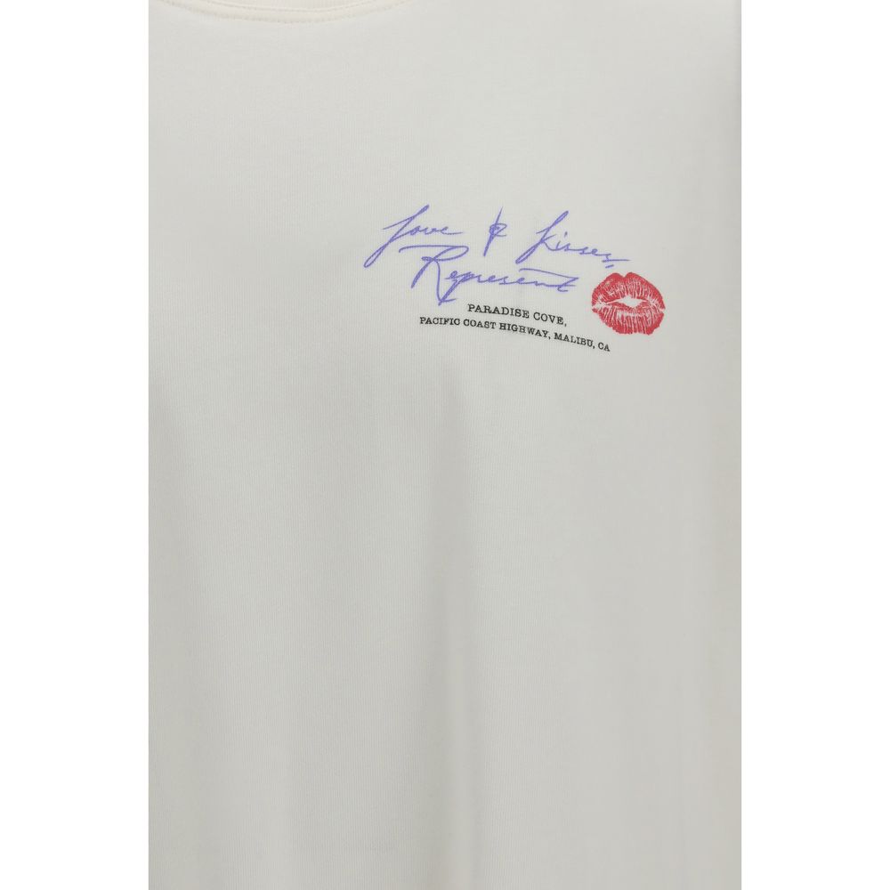 Elevate your style with the Represent White Cotton T-Shirt from the AW26 collection, a luxurious blend of comfort and contemporary design, perfect for the discerning individual.