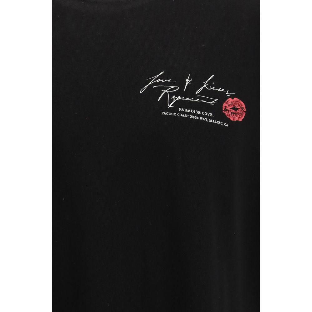 Represent Black Cotton T-Shirt - Elevate Your Luxe Wardrobe