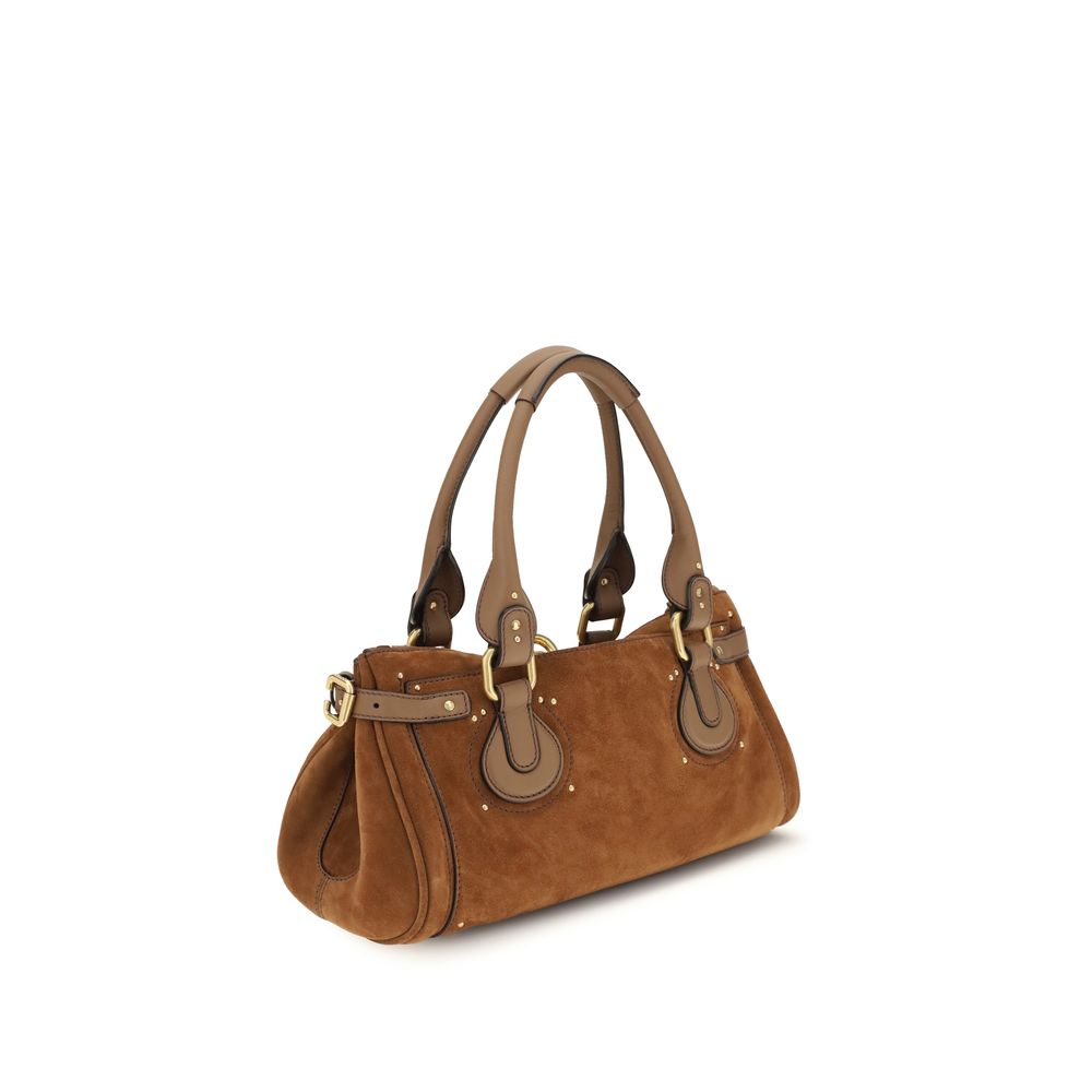 Chloé Brown Calf Leather Bos Taurus Shoulder Bag