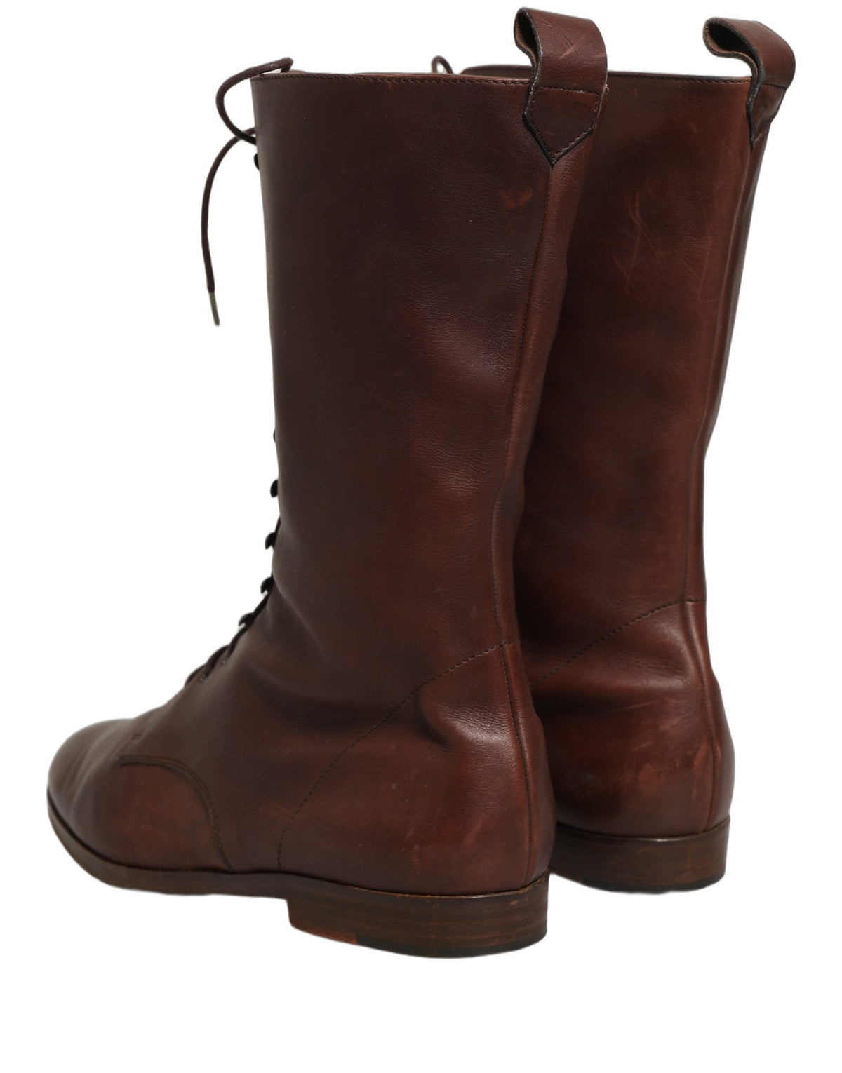 Dolce & Gabbana Mid Calf Boots - Timeless Italian Luxury
