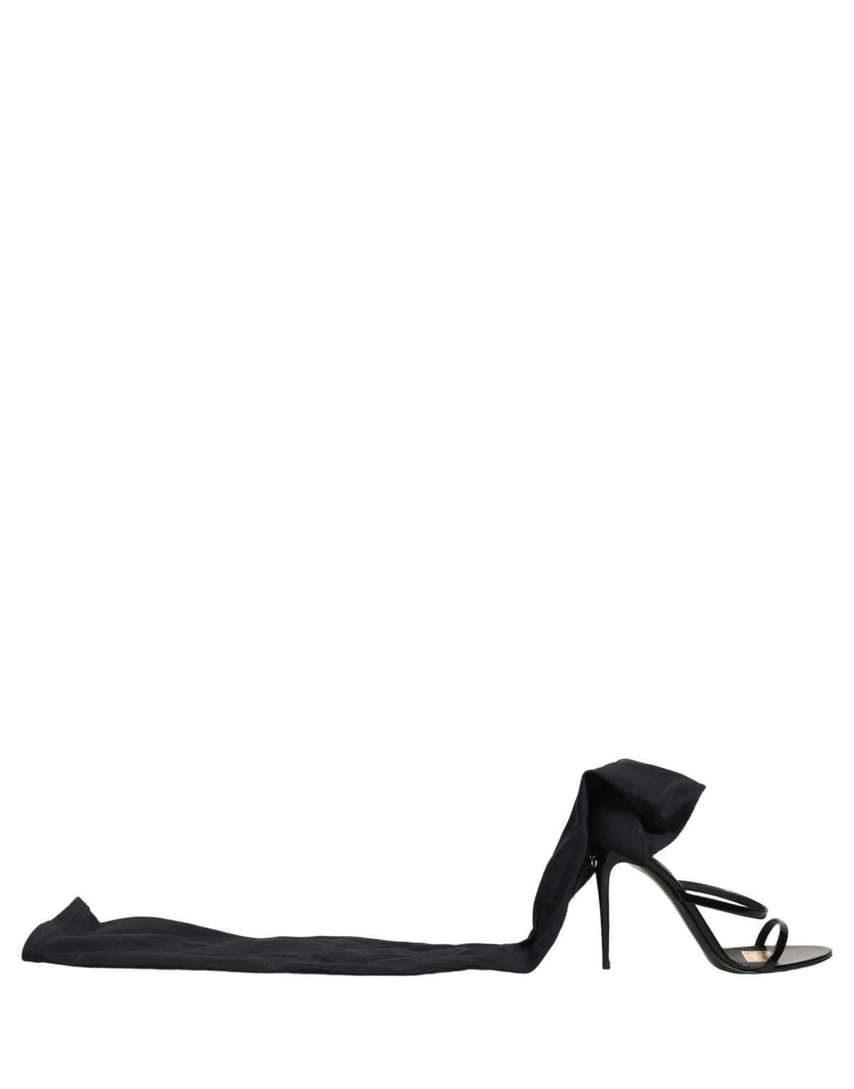 Dolce & Gabbana Stiletto Sandals Socks - Luxurious Artisanal Elegance