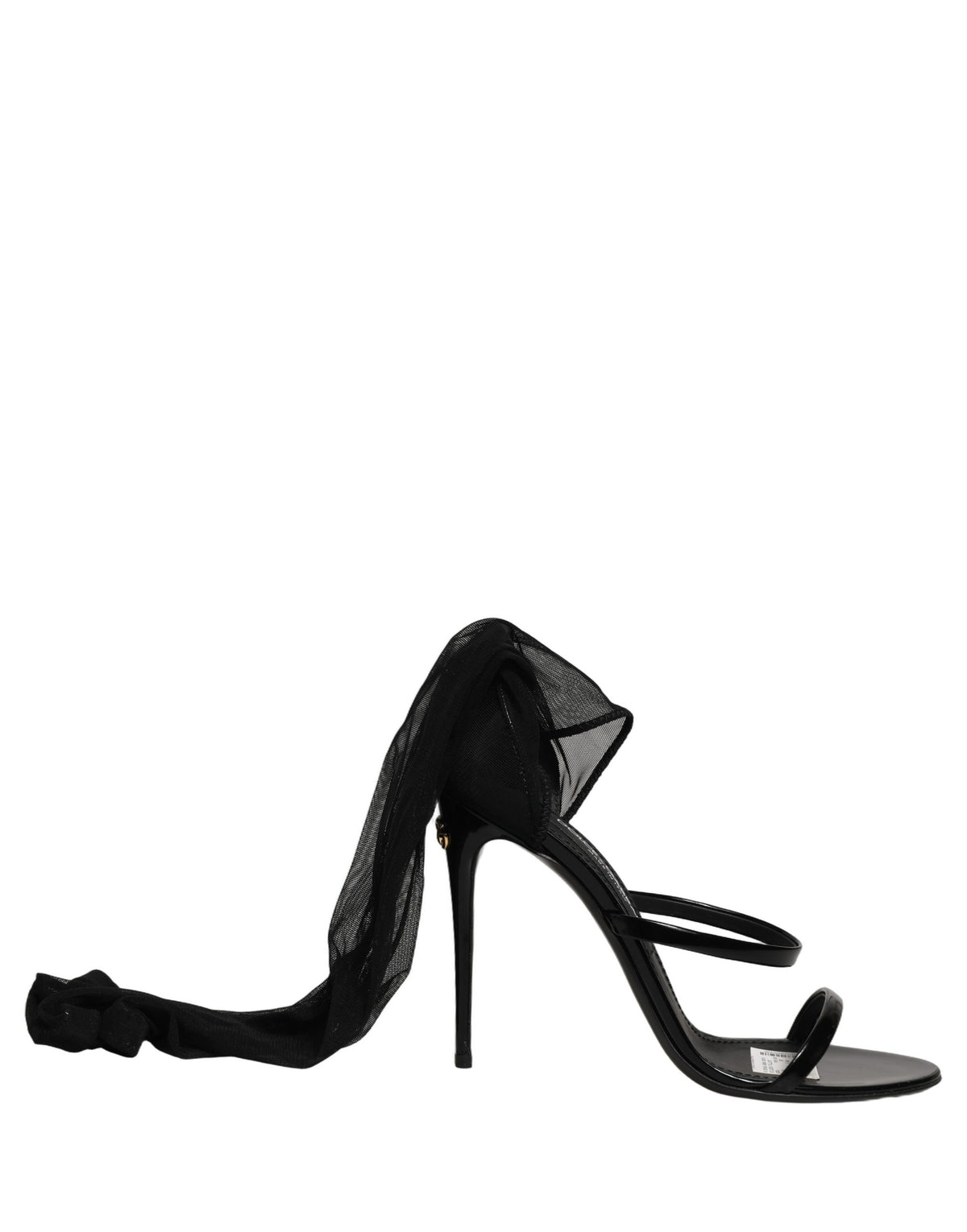 Dolce & Gabbana Stiletto Sandals Socks Knee High Boots Luxury