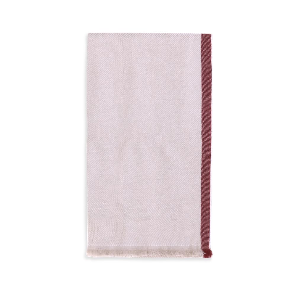 Brunello Cucinelli Beige Cashmere Scarf - Timeless Luxury Accessory