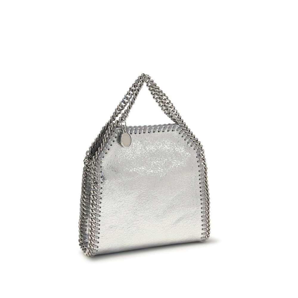 Stella McCartney Silver Polyester Shoulder Bag