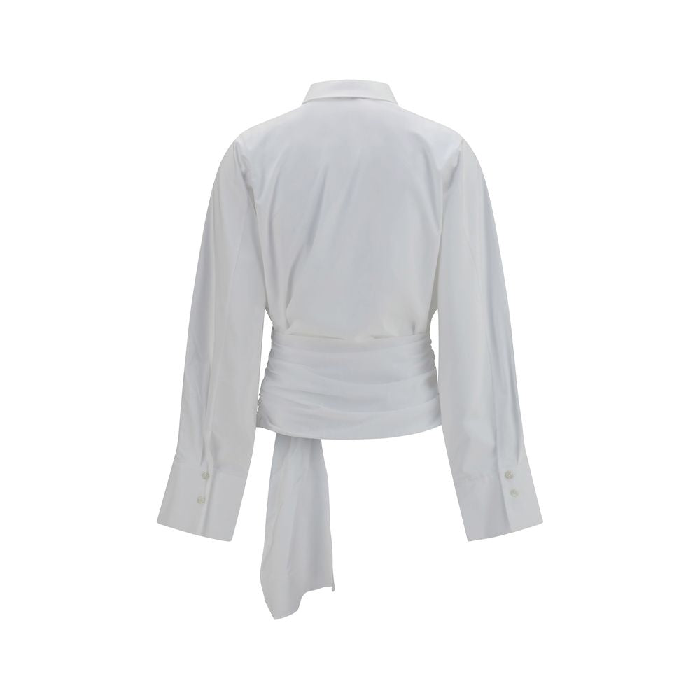 7FOR White Cotton Dress Shirt - Timeless Elegance for the Discerning
