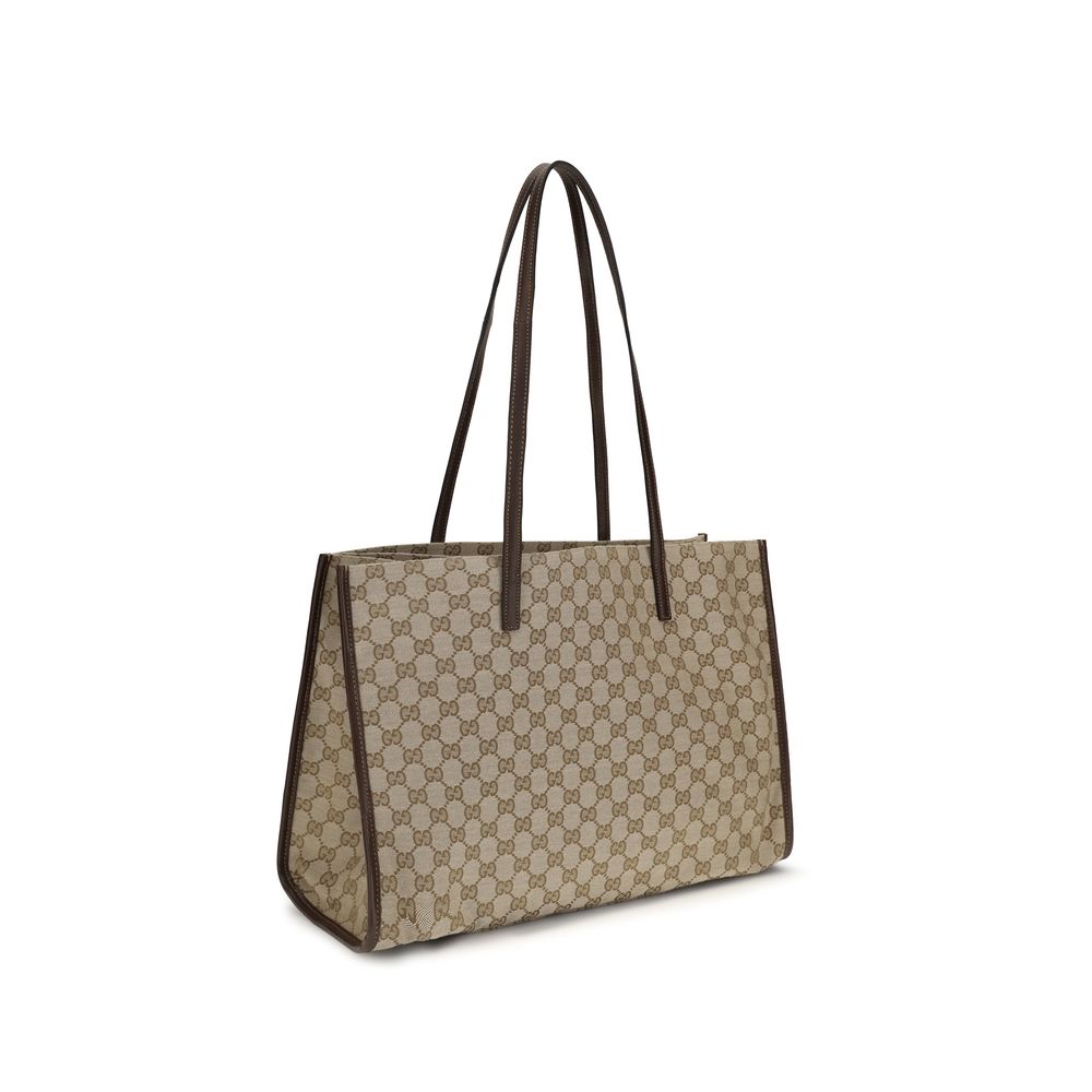 Gucci Beige Fabric Handbag