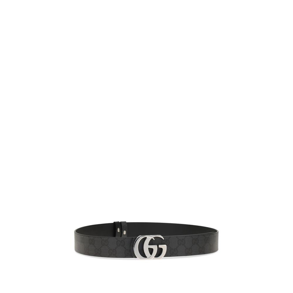 Gucci Black Calf Leather Bos Taurus Regular Belt - Timeless Luxury