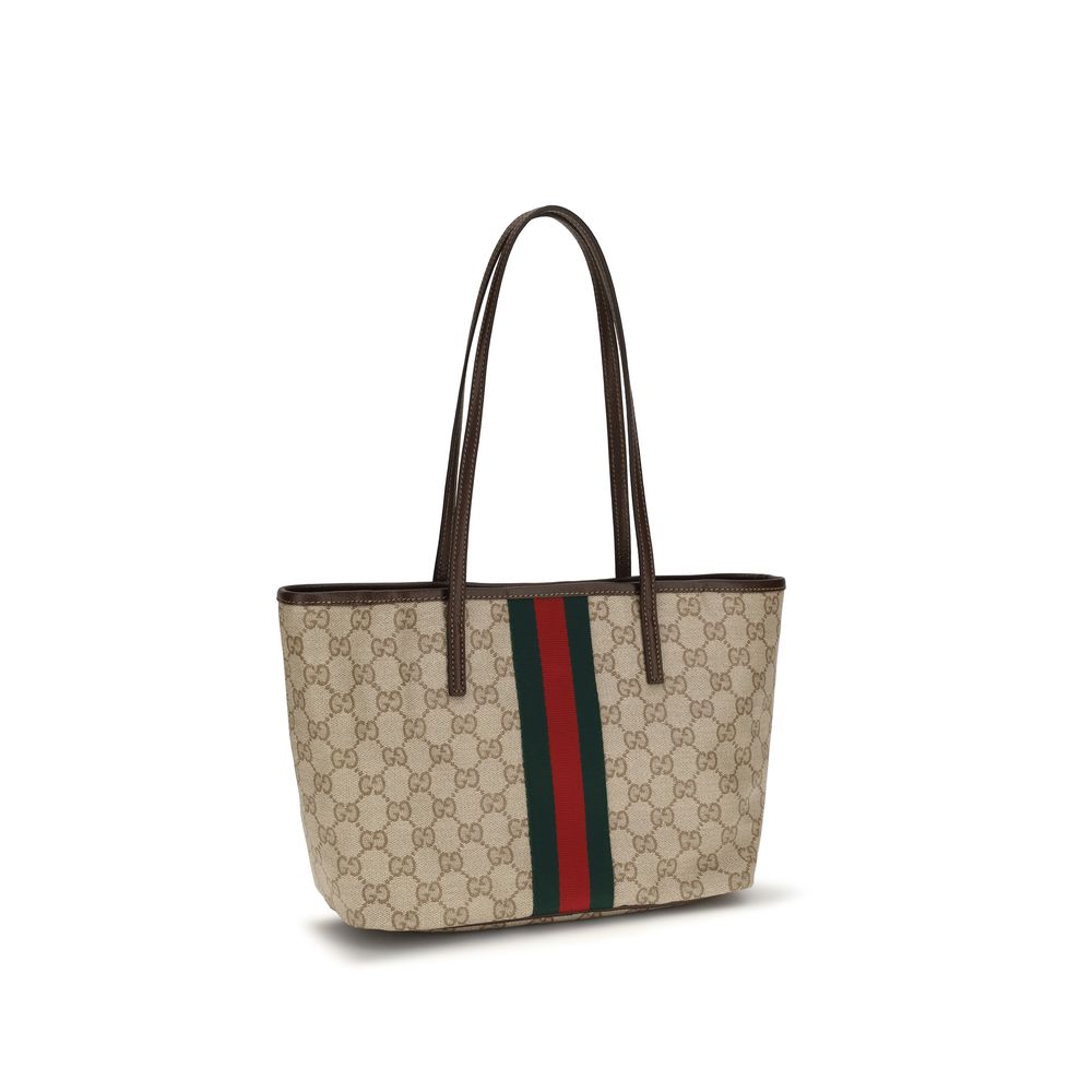 Gucci Beige Fabric Handbag