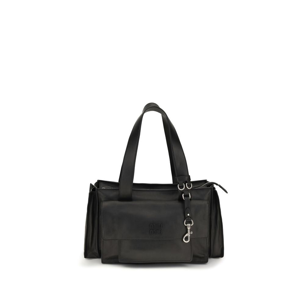 Miu Miu Brown Calf Leather Bos Taurus Shoulder Bag - Timeless Luxury
