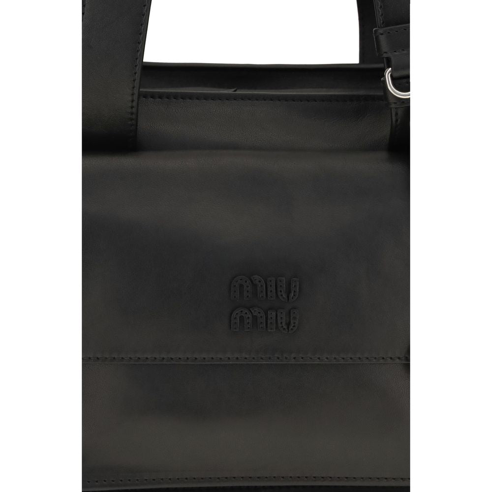 Miu Miu Brown Calf Leather Bos Taurus Shoulder Bag - Luxury Redefined