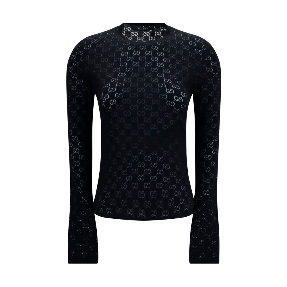 Gucci Black Cotton Sportswear T-Shirt - Artisanal Luxury Fashion