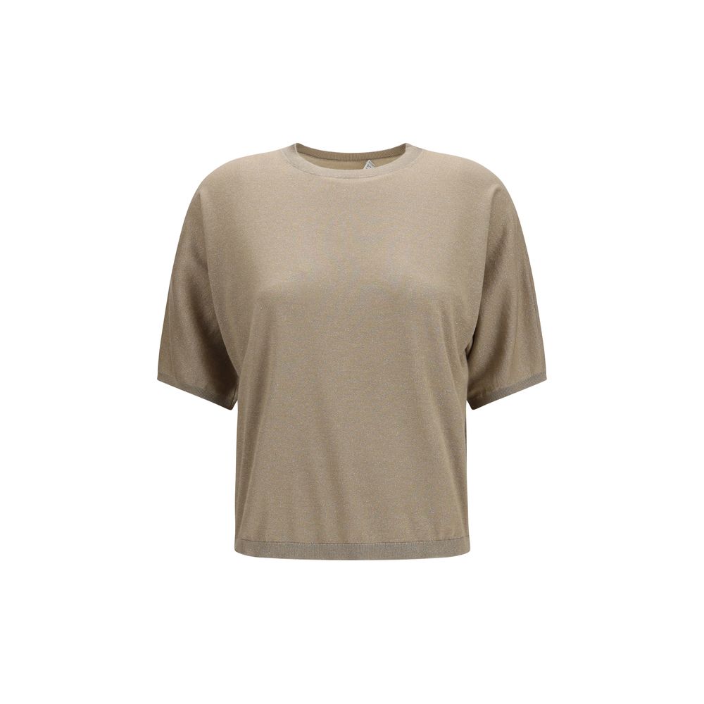 Brunello Cucinelli Cashmere-Silk T-Shirt - Timeless Luxury