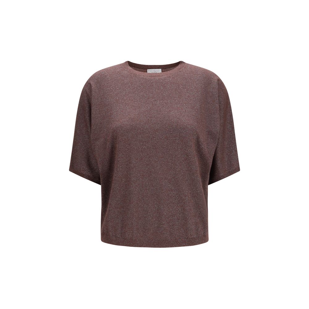 Brunello Cucinelli Purple Cashmere Sweatshirt - Luxurious Elegance