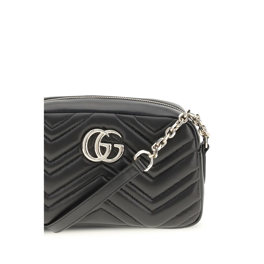Gucci Black Calf Leather Bos Taurus Handbag, Artisanal Luxury