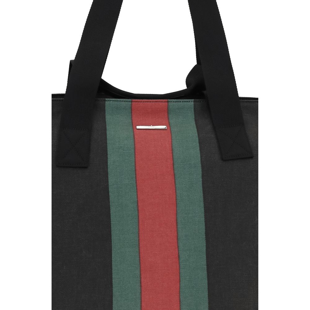 Gucci Black Fabric Shoulder Bag | Artisanal Luxury Design