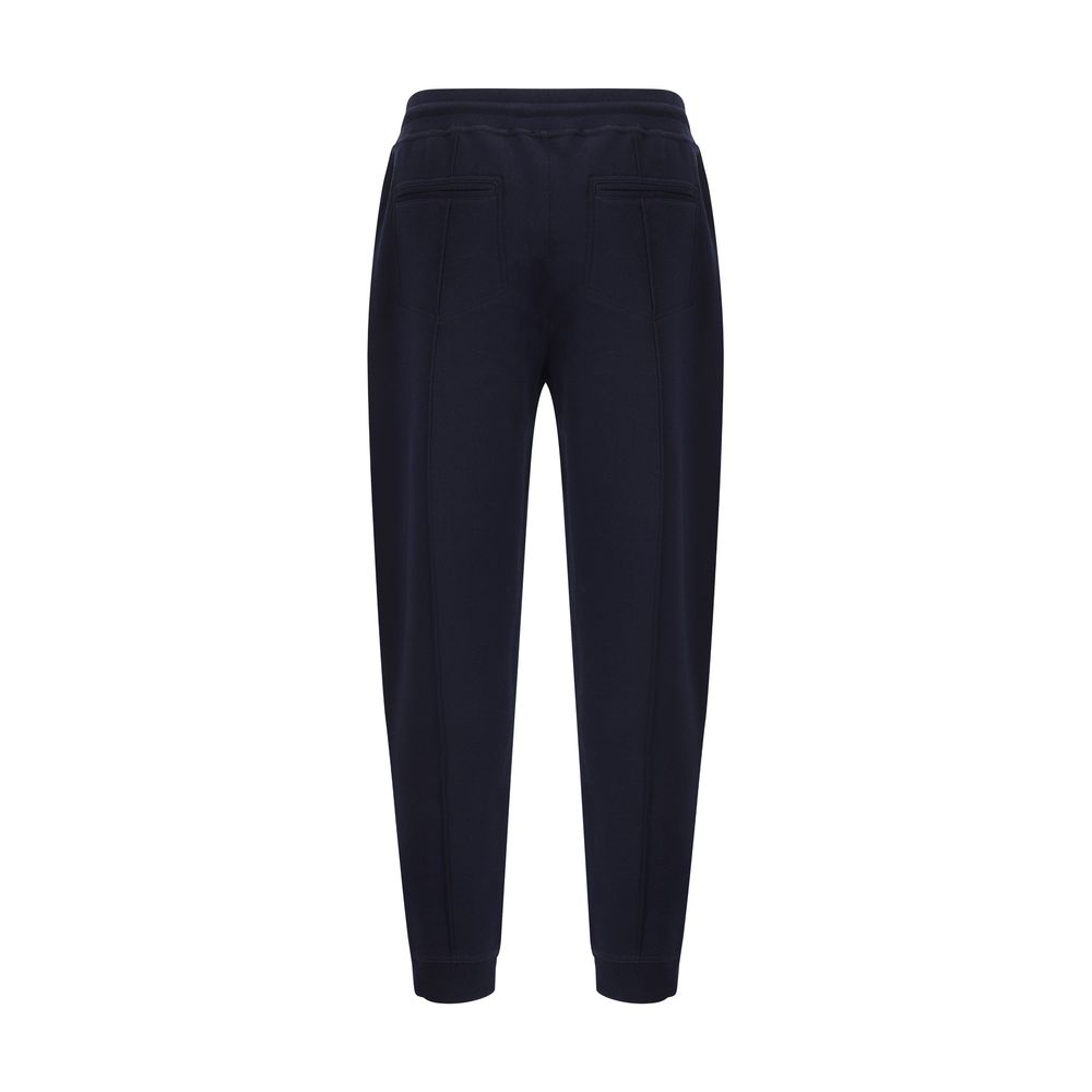 Brunello Cucinelli Blue Cotton Joggers - Designer Luxury Comfort