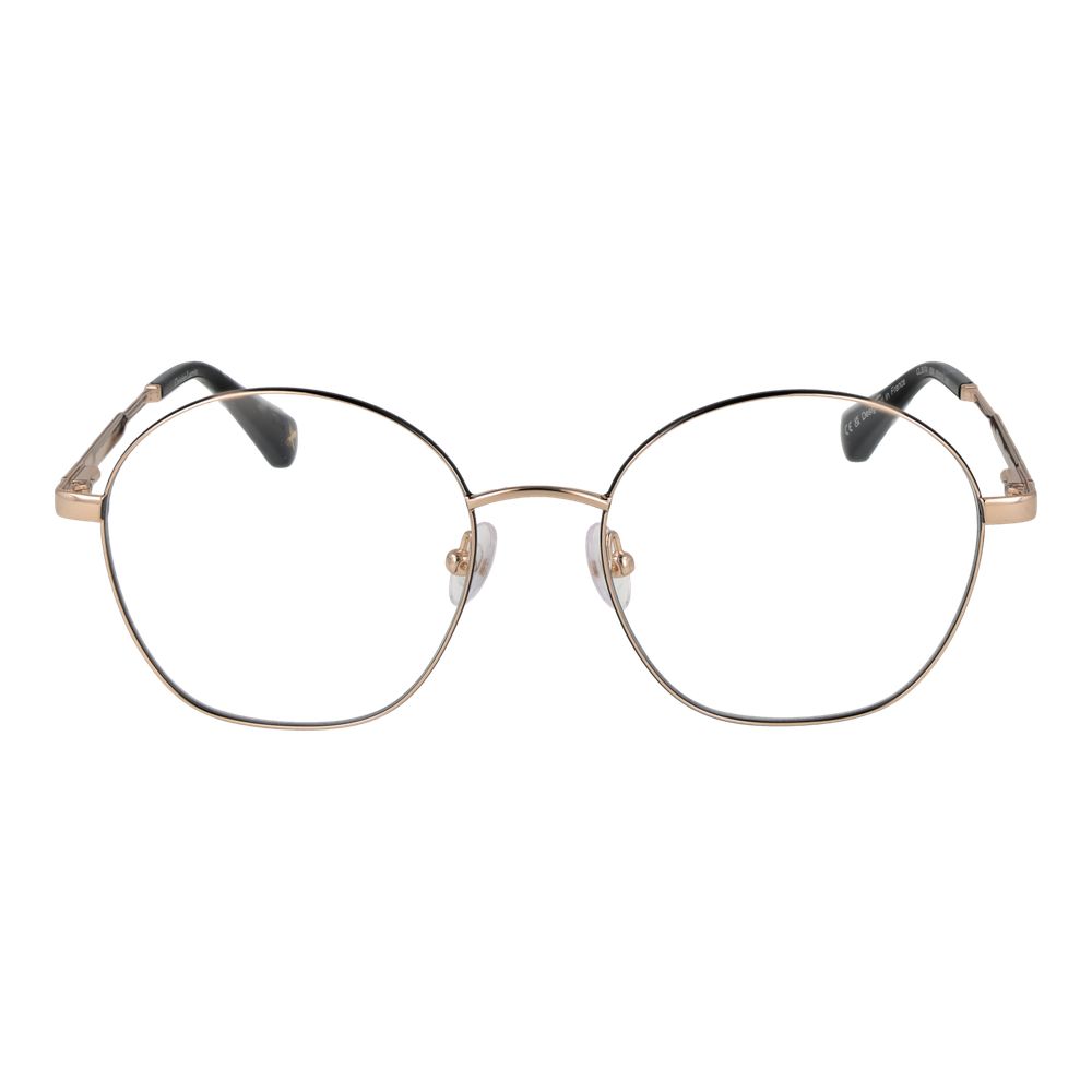Christian Lacroix Beige Stainless Steel Round Glasses - Couture