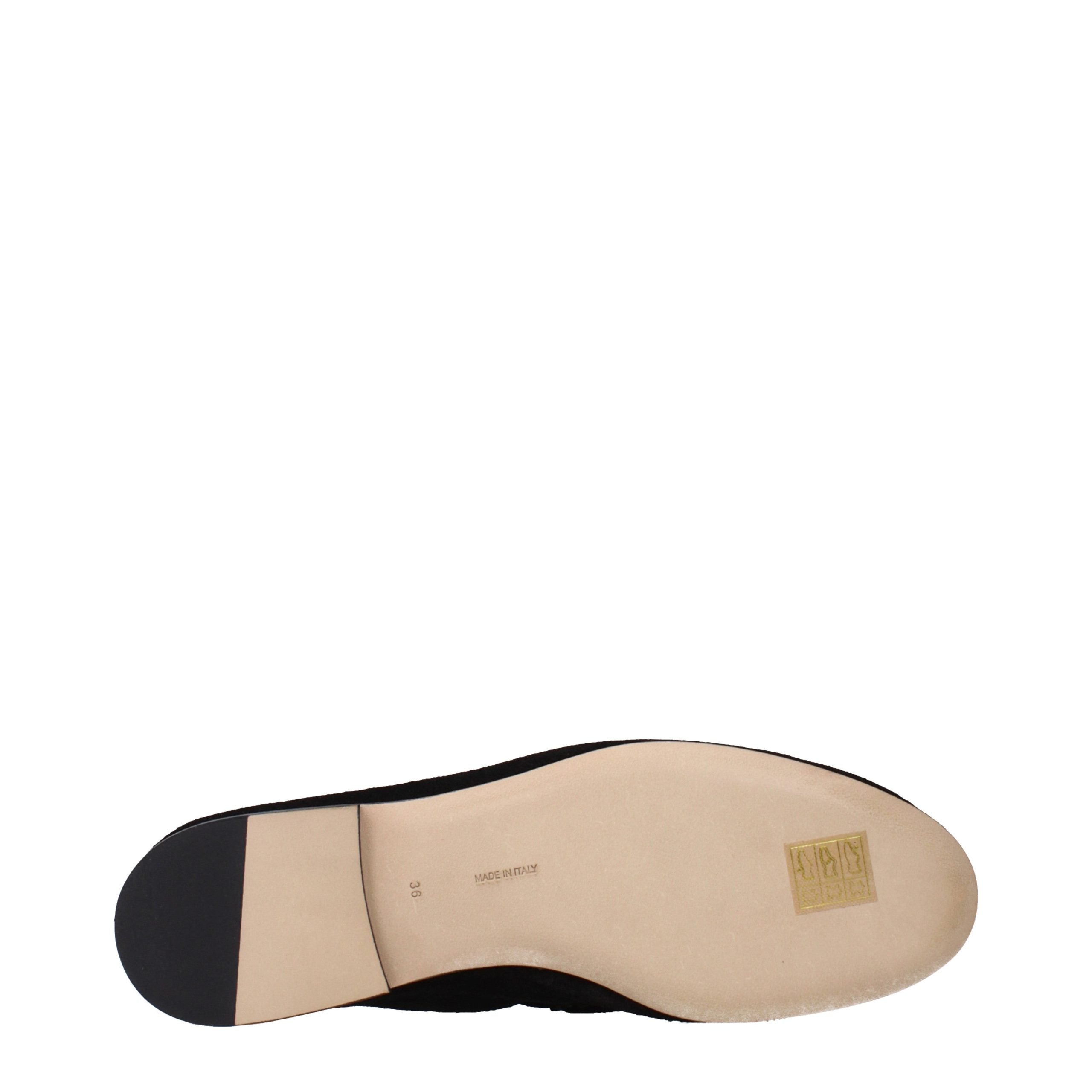 Experience the allure of The Row Black Leather Slip-On Loafers, where exquisite craftsmanship meets timeless elegance, perfect for the discerning individual seeking sophistication.