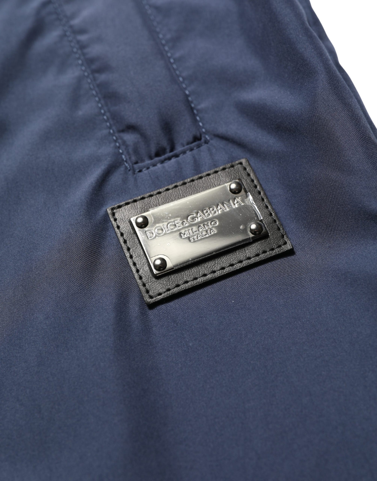 Indulge in the exquisite Dolce & Gabbana Dark Blue Jogger Sweatpants, where luxurious craftsmanship meets modern elegance, perfect for the discerning individual.