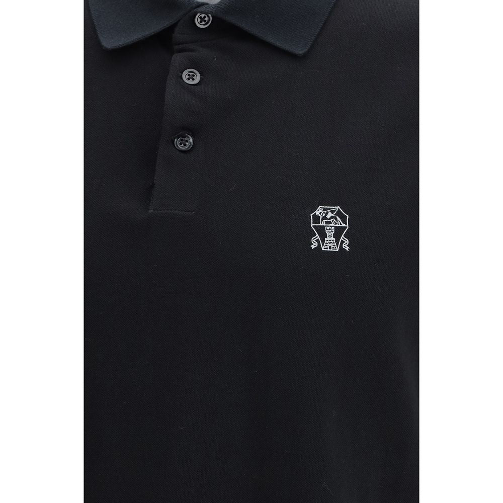 Brunello Cucinelli Black Cotton Shirt - Artisanal Luxury Elegance