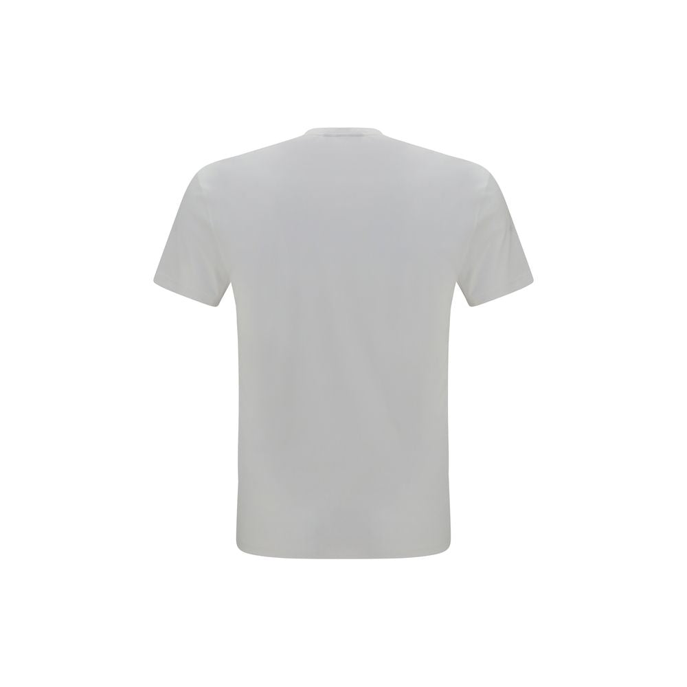 Indulge in the elegance of the Gucci White Modal T-Shirt, crafted from a luxurious blend of modal and elastane, embodying timeless sophistication for every occasion.