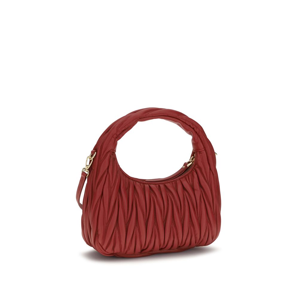 Indulge in the Miu Miu Multicolor Calf Leather Bos Taurus Shoulder Bag from the AW26 collection, a masterpiece of exquisite craftsmanship and timeless elegance.