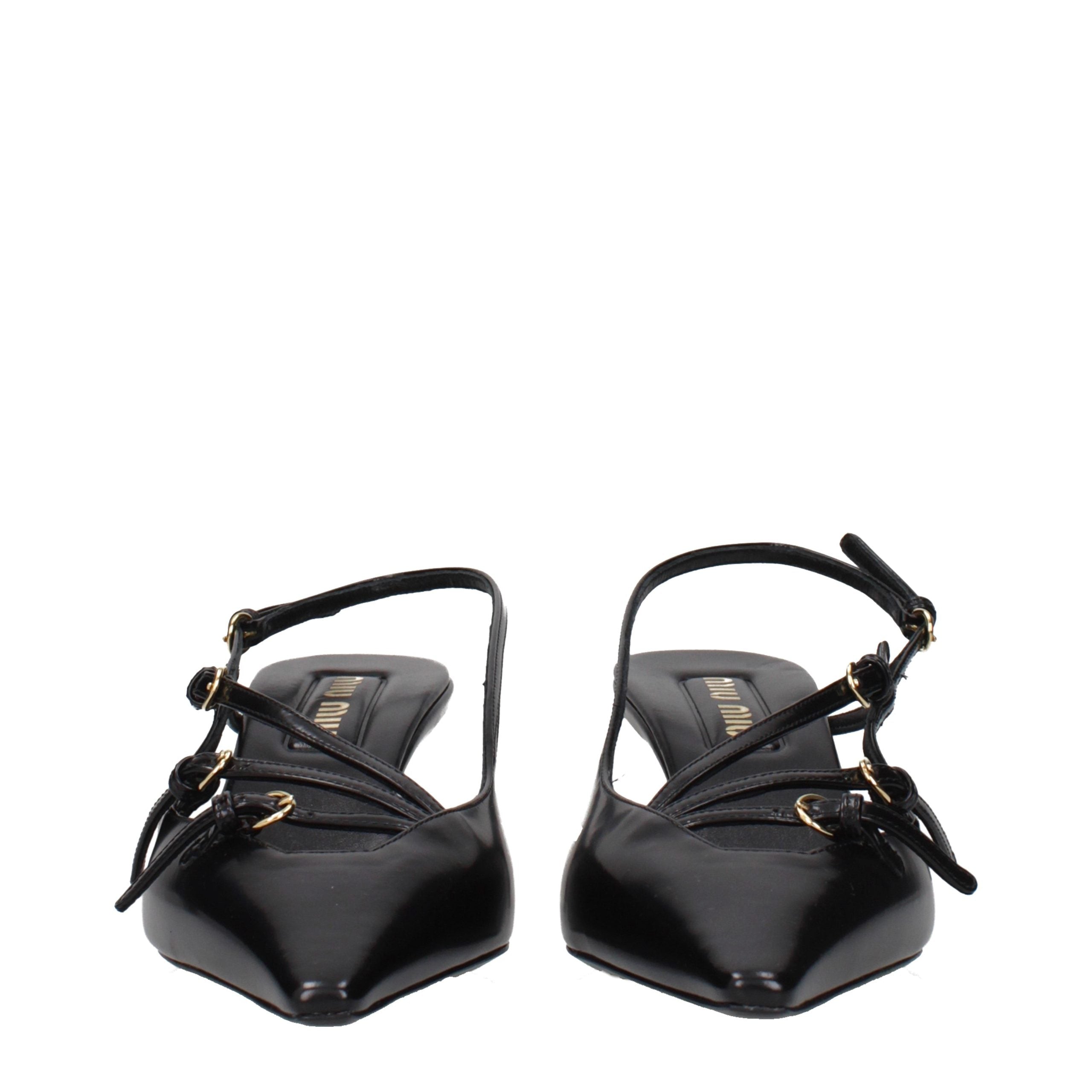 Elevate your elegance with Miu Miu Black Leather High Heel Pumps, a blend of sumptuous craftsmanship and timeless allure, perfect for the discerning individual.