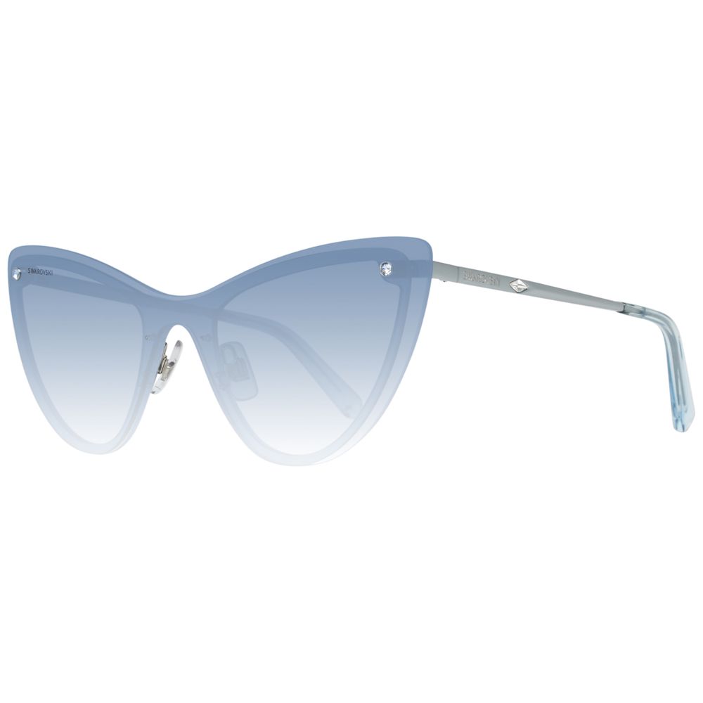 Swarovski Blue Metal Sunglasses - Artisanal Luxury Eyewear
