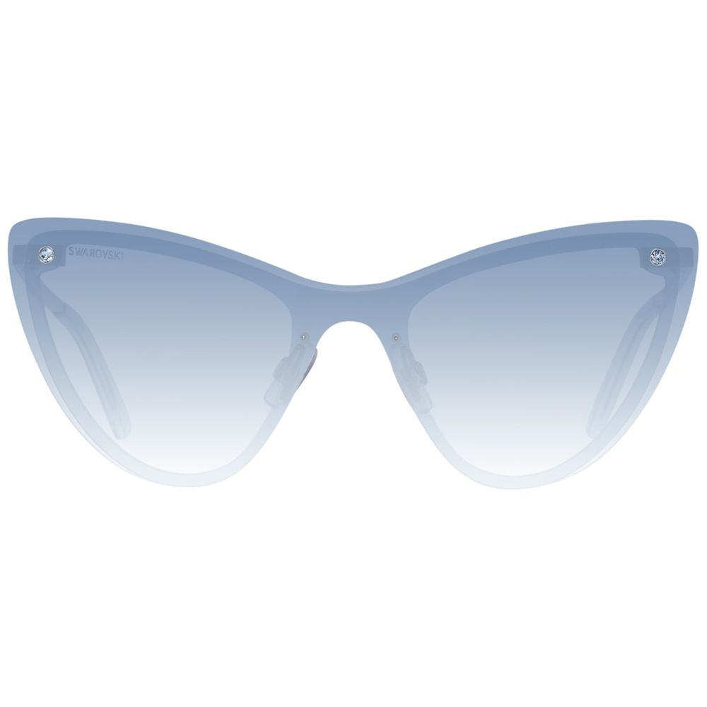 Swarovski Blue Metal Sunglasses - Artisanal Luxury Eyewear