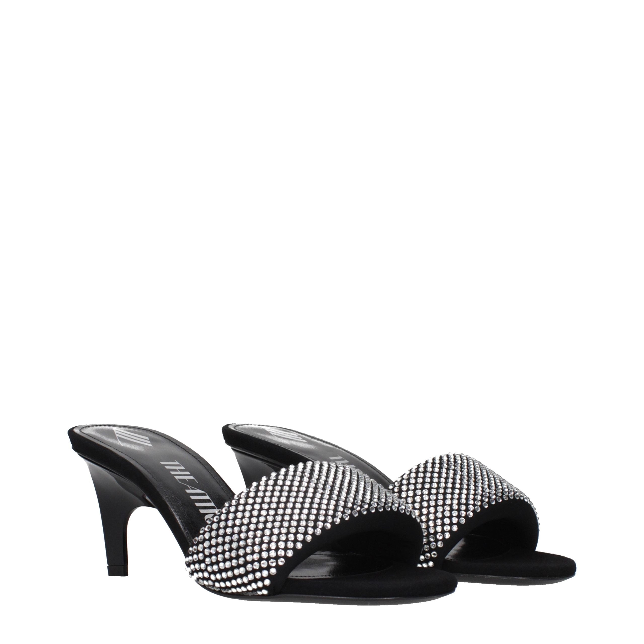 Indulge in the exquisite Prada Black Fabric Stiletto Heel Sandals, where luxurious craftsmanship meets bold elegance, perfect for elevating any refined wardrobe.