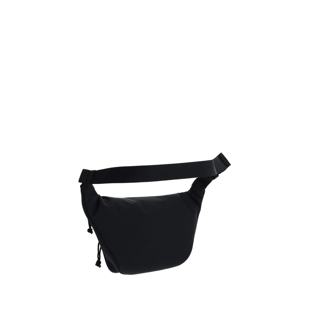 Balenciaga Black Polyester Clutch Bag - Artisanal Luxury Accessory