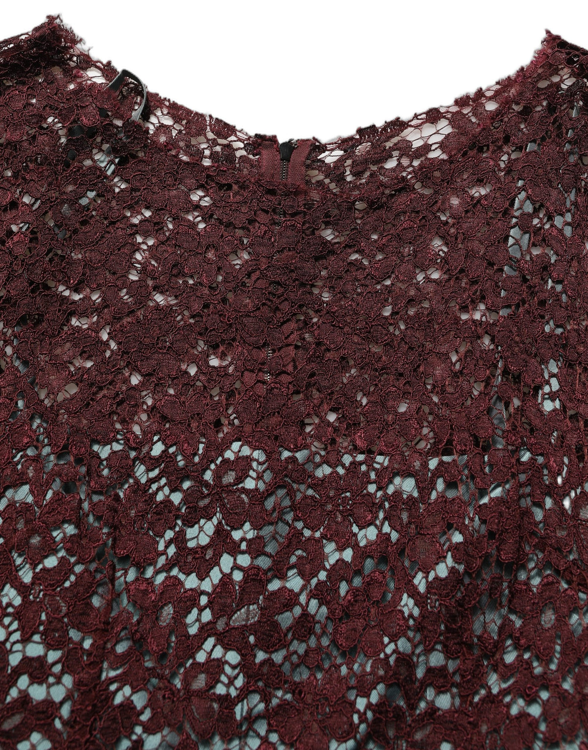 Dolce & Gabbana Floral Lace Taffeta Midi Dress - Timeless Elegance