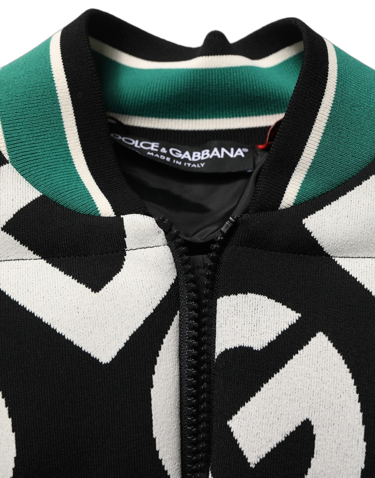 Dolce & Gabbana Multicolor Logo Bomber Jacket - Luxury Fashion