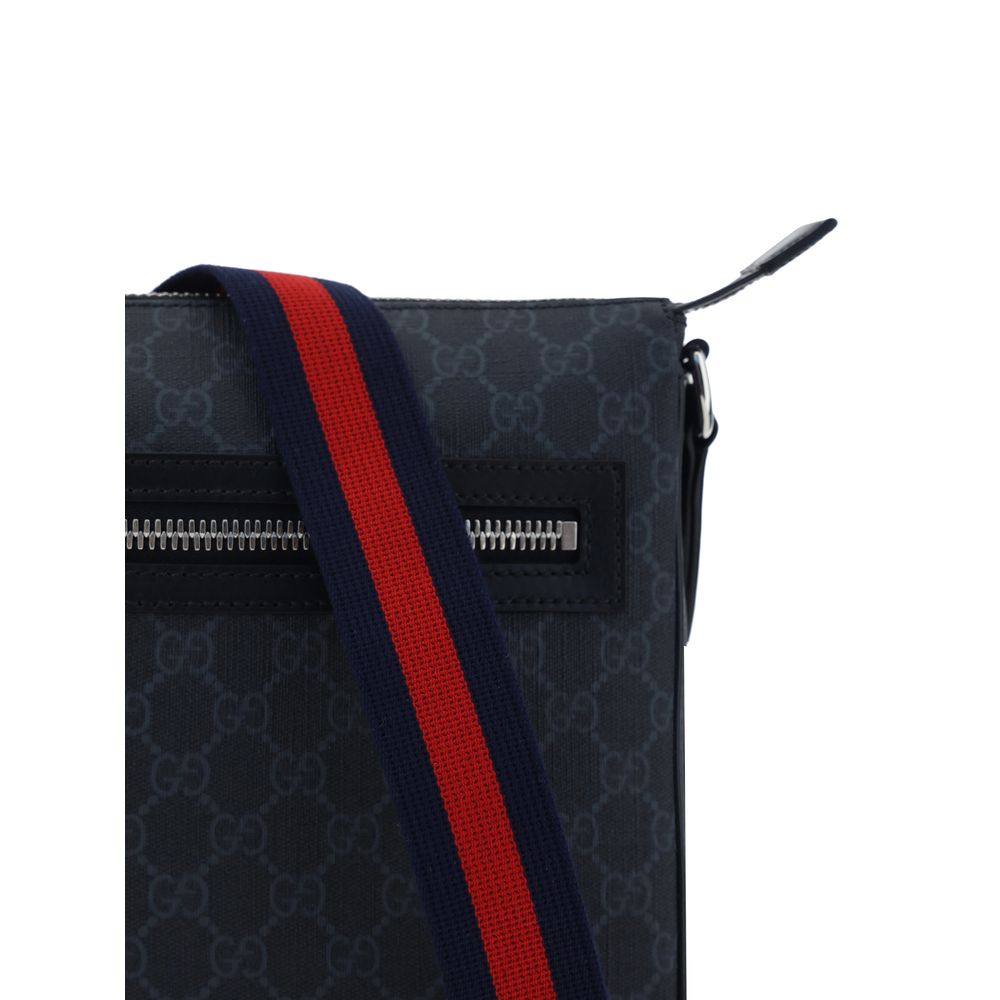 Gucci Black Polyethylene Shoulder Bag - Artisanal Luxury Accessory
