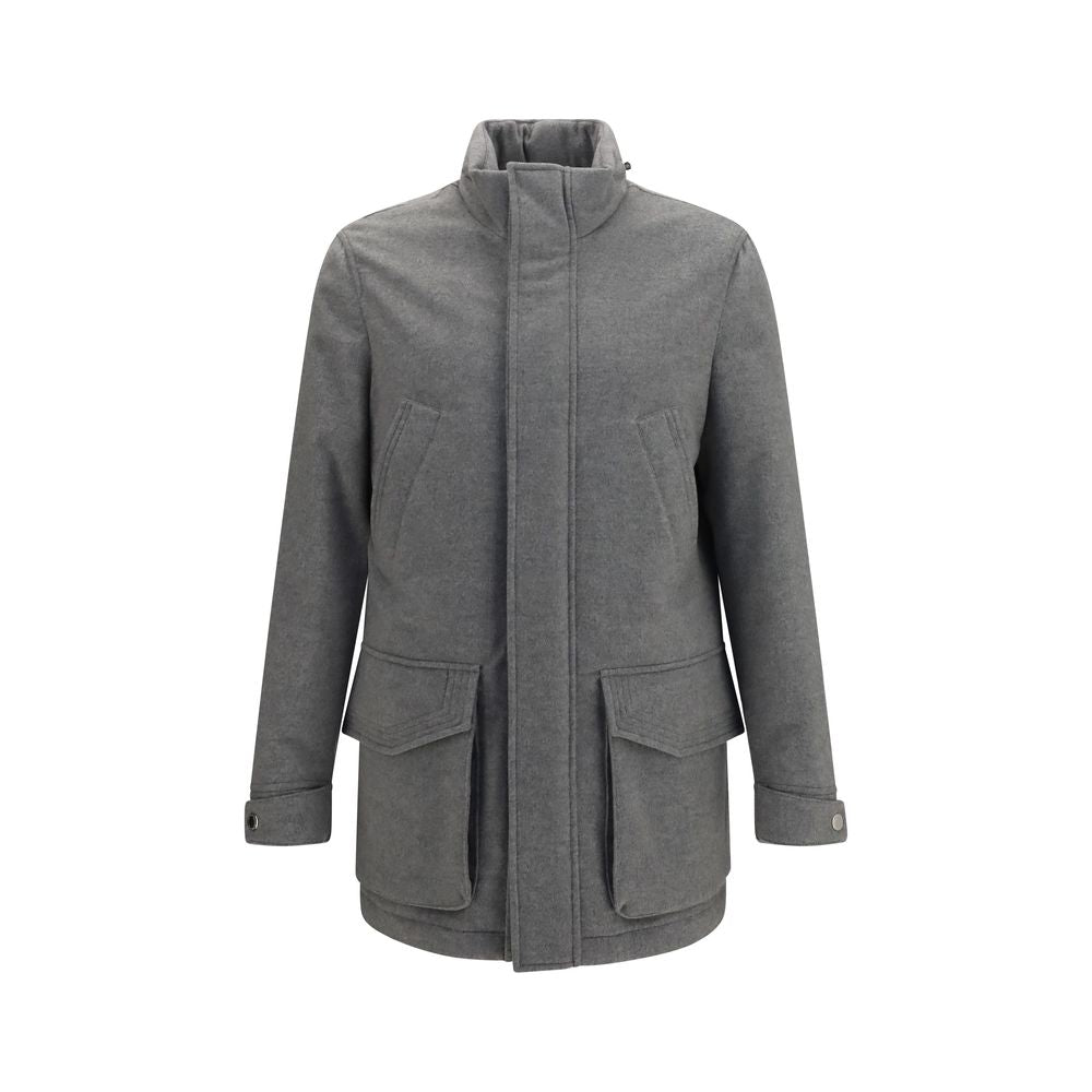 Brunello Cucinelli Cashmere Full-Length Jacket - Timeless Luxury