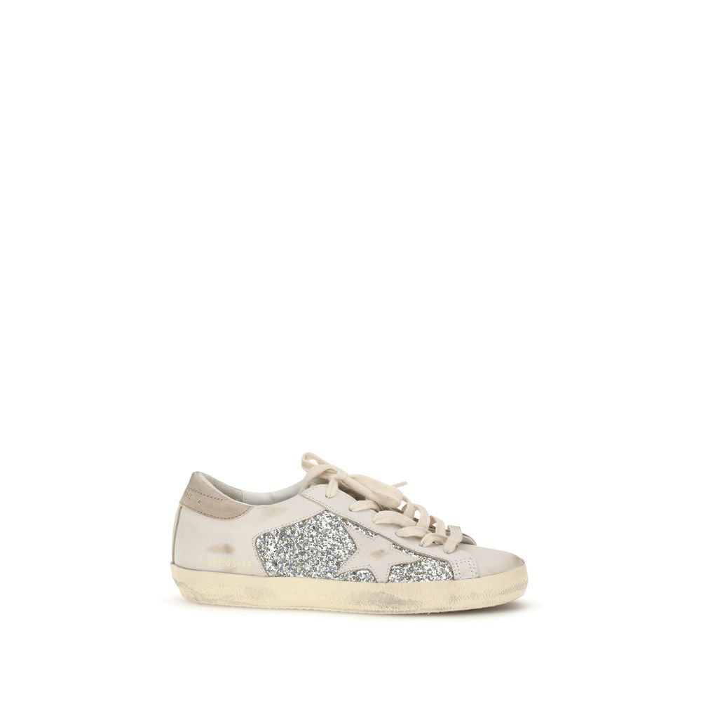 Golden Goose Beige Calf Leather Bos Taurus Sneakers - Luxury Footwear
