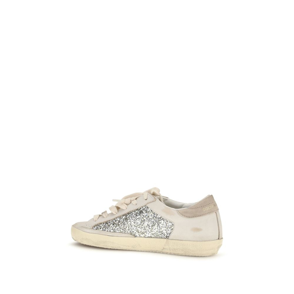 Golden Goose Beige Calf Leather Bos Taurus Sneakers - Luxury Footwear