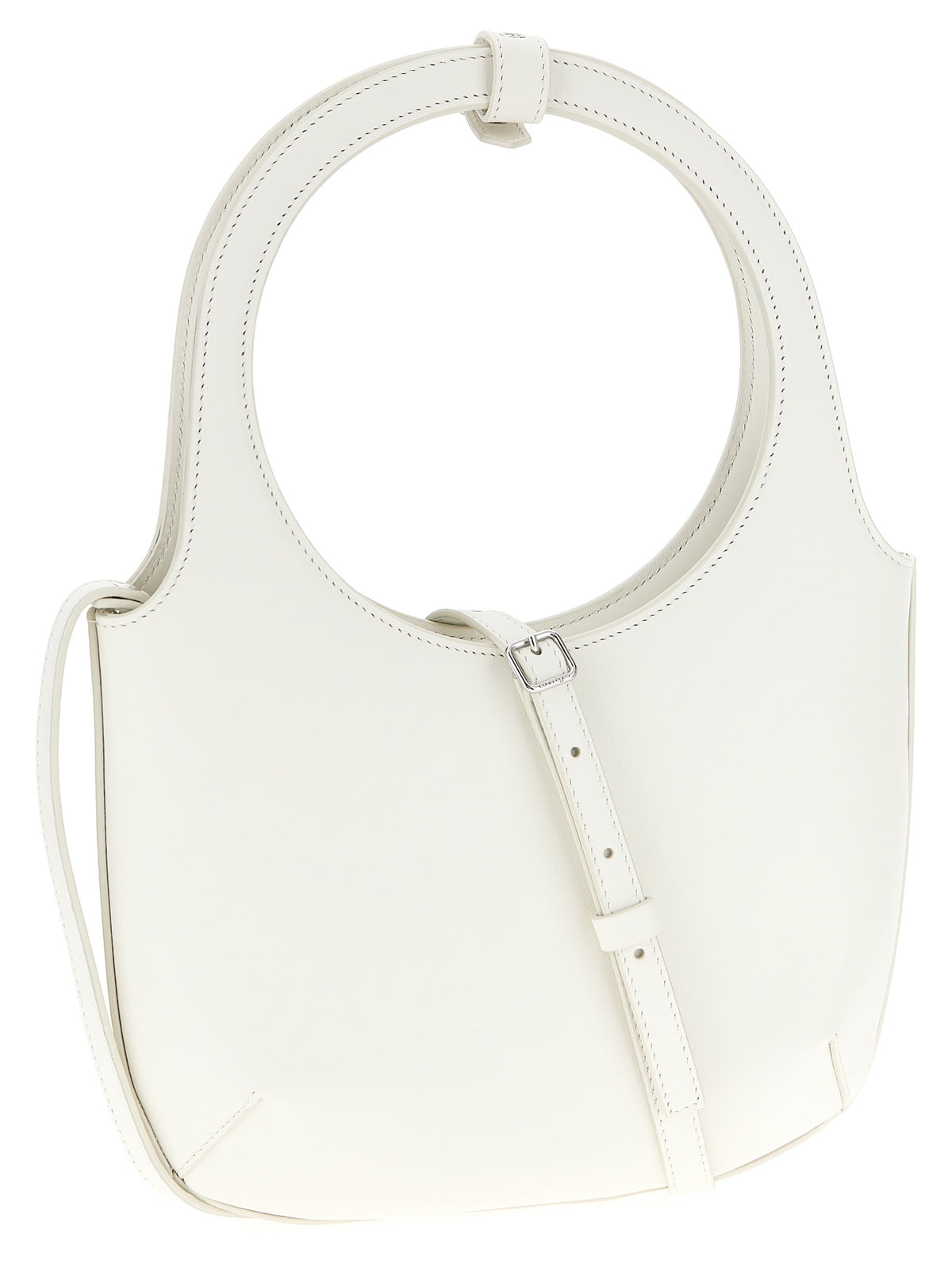 Courrèges White Calfskin Handbag - Luxury Redefined in Italy