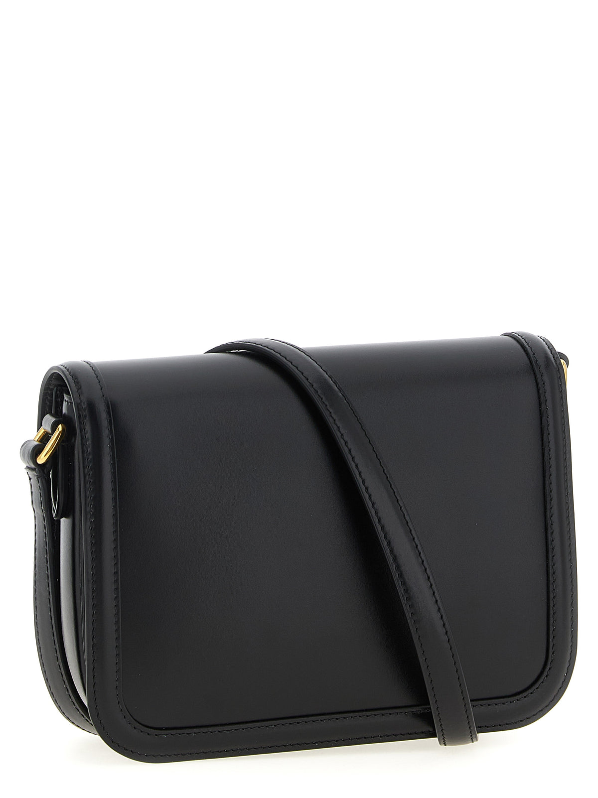 Valentino Garavani Black Calfskin Crossbody Bag - Timeless Luxury