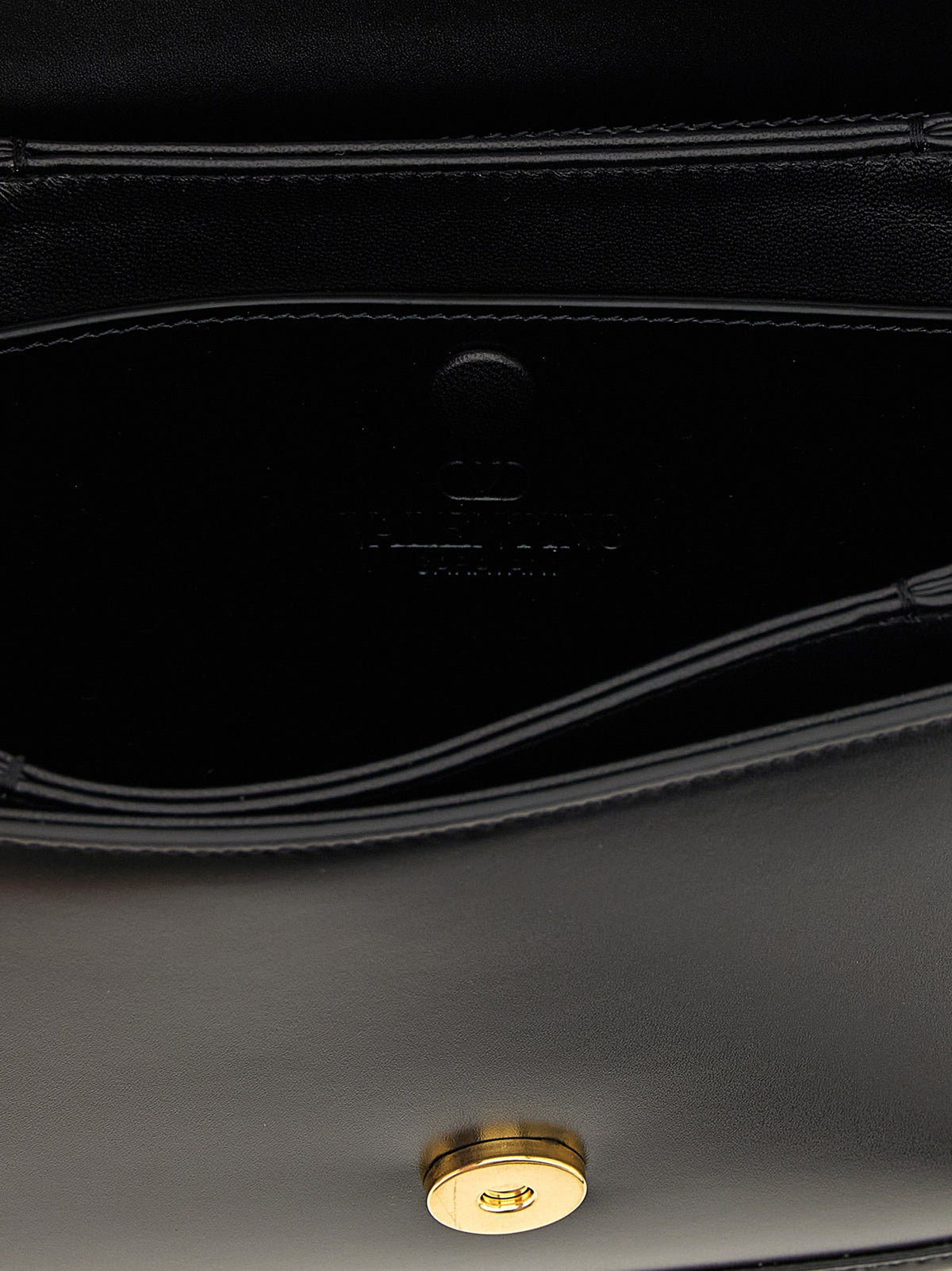 Valentino Garavani Black Calfskin Crossbody Bag - Timeless Luxury